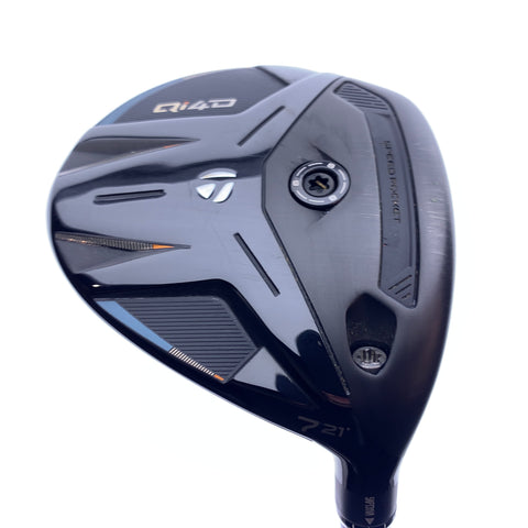 Used TaylorMade Qi4D 7 Fairway Wood / 21.0 Degrees / Regular Flex