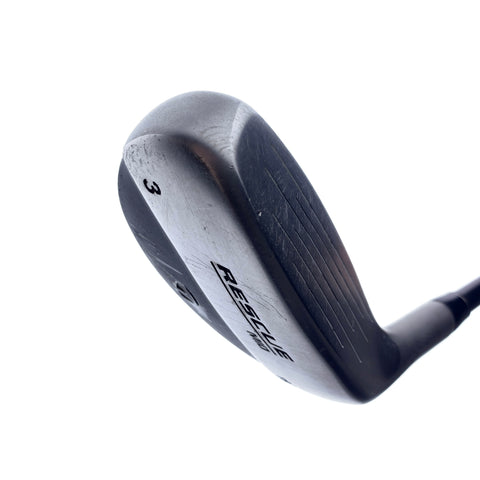 Used TaylorMade Rescue Mid 3 Hybrid / 19 Degrees / Regular Flex