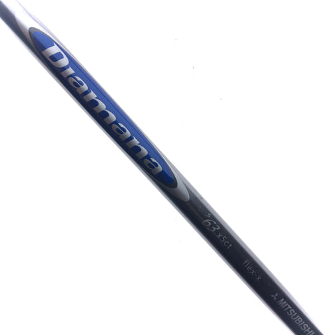 Used Mitsubishi Diamana S 63 Driver Shaft / Stiff Flex / TaylorMade Gen 2 Adapt