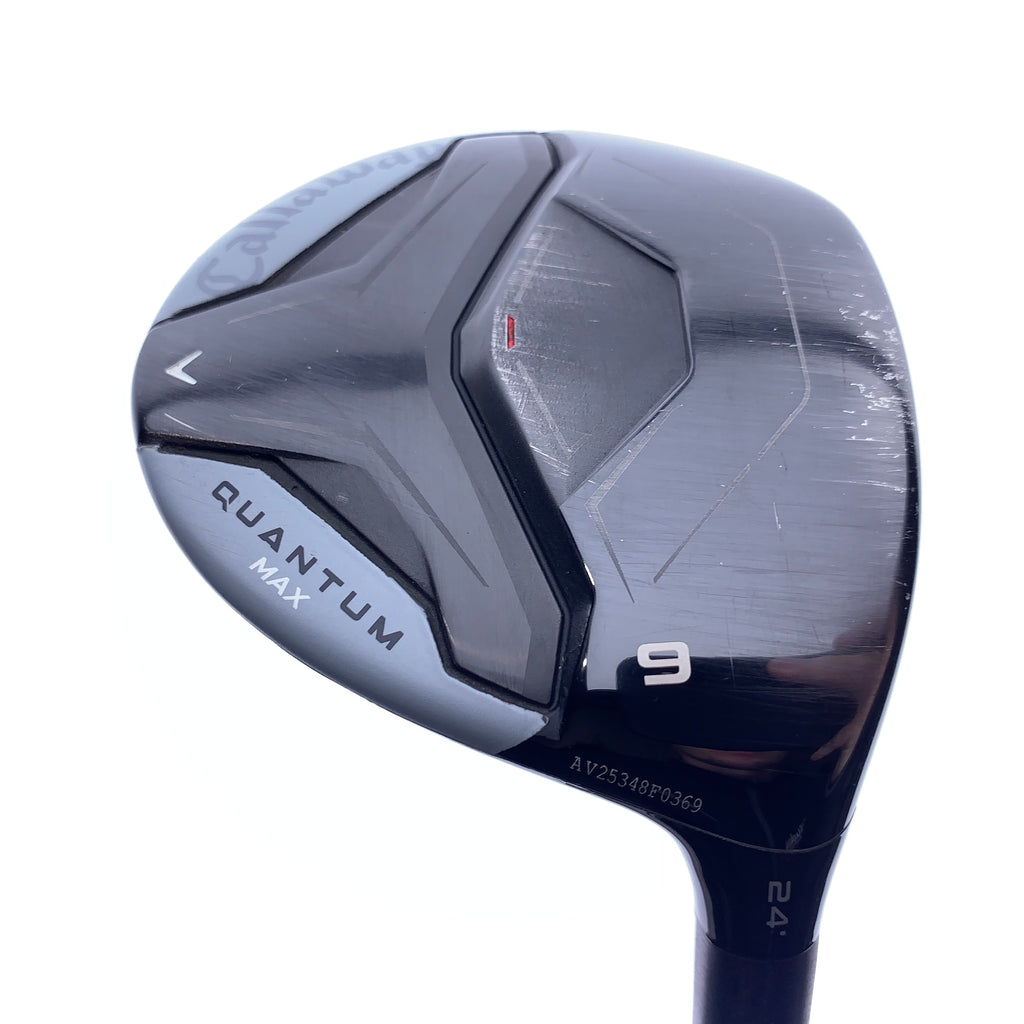 Used Callaway Quantum Max 9 Fairway Wood / 24.0 Degrees / X-Stiff Flex