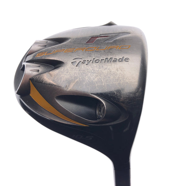 Used TaylorMade R7 Superquad Driver / 10.5 Degrees / Regular Flex