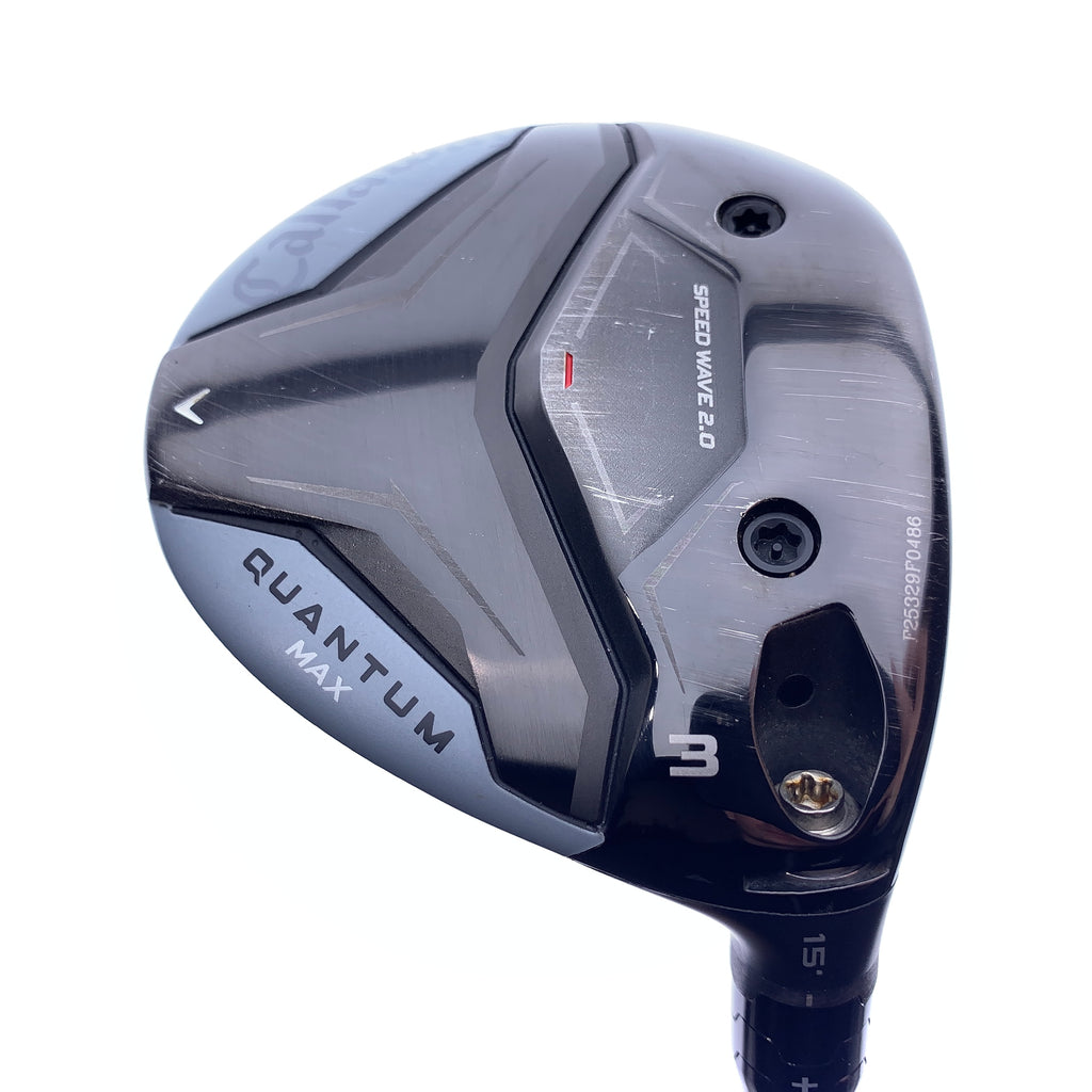 Used Callaway Quantum Max 3 Fairway Wood / 15.0 Degrees / X-Stiff Flex
