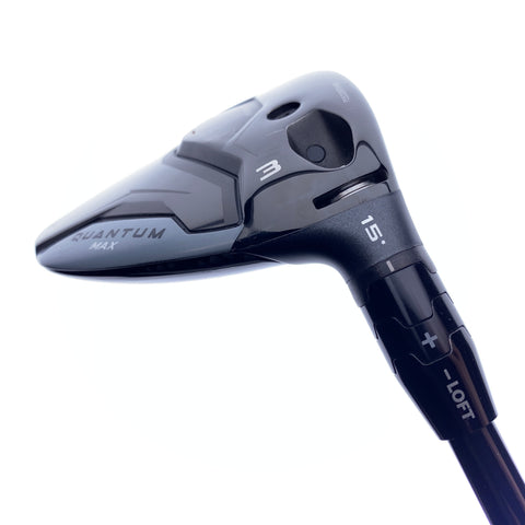 Used Callaway Quantum Max 3 Fairway Wood / 15.0 Degrees / X-Stiff Flex