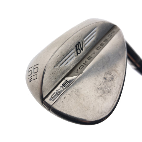 Used Titleist Vokey SM8 Brushed Steel Sand Wedge / 56.0 Degrees / Wedge Flex