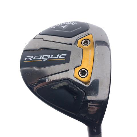 Used Callaway Rogue ST MAX 5 Fairway Wood / 18 Degrees / Soft Regular Flex