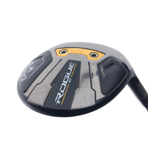 Used Callaway Rogue ST MAX 5 Fairway Wood / 18 Degrees / Soft Regular Flex