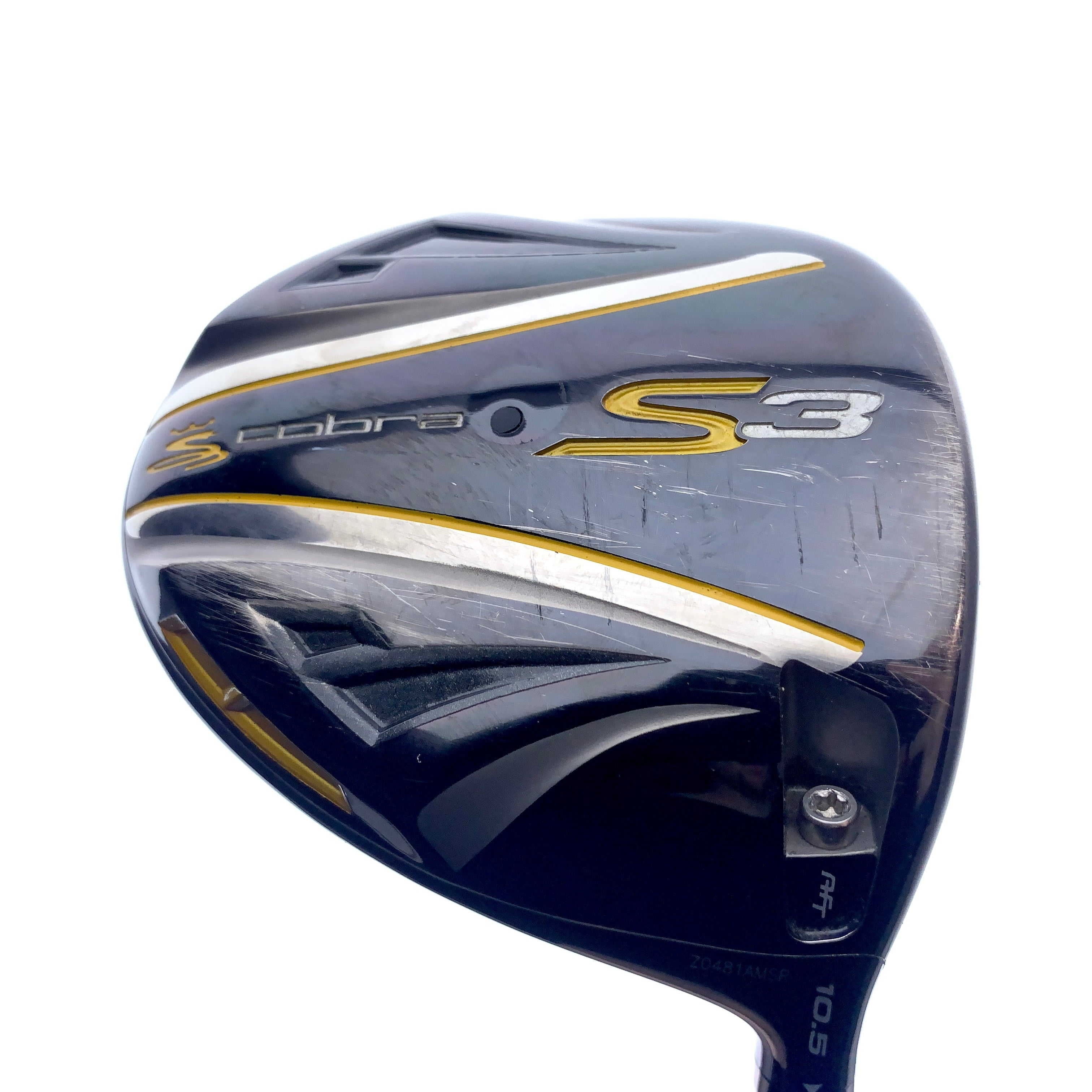 Used Cobra S3 Driver / 10.5 Degrees/ Regular Flex - Replay Golf 