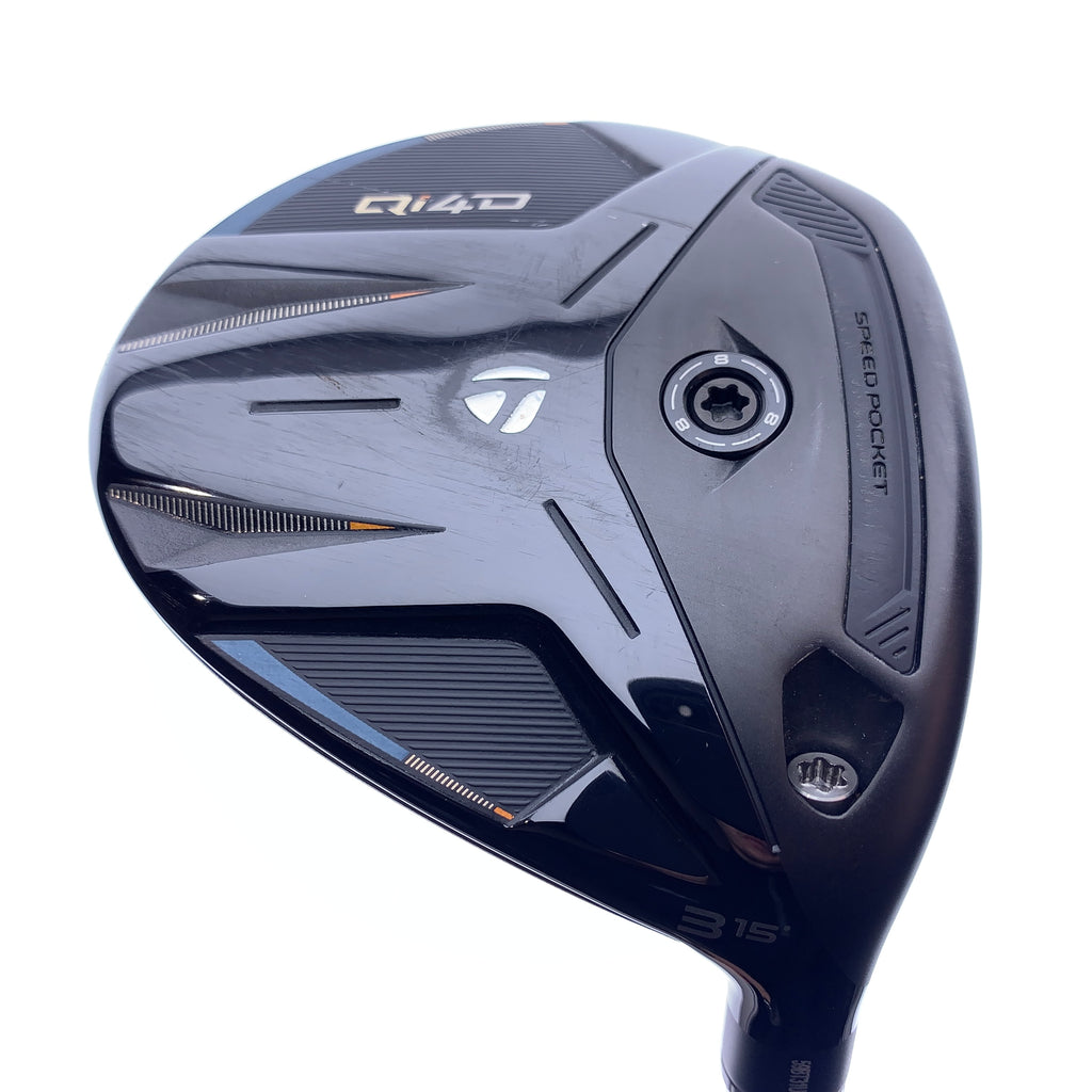 Used TaylorMade Qi4D 3 Fairway Wood / 15.0 Degrees / Regular Flex