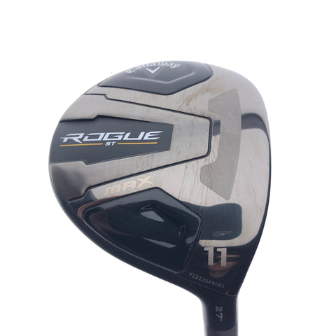 Used Callaway Rogue ST MAX 11 Fairway Wood / 27 Degrees / A Flex