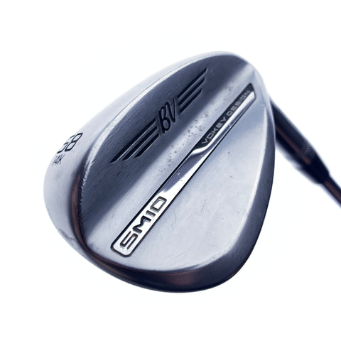 Used Titleist Vokey SM10 Tour Chrome Lob Wedge / 58.0 Degrees / Wedge Flex