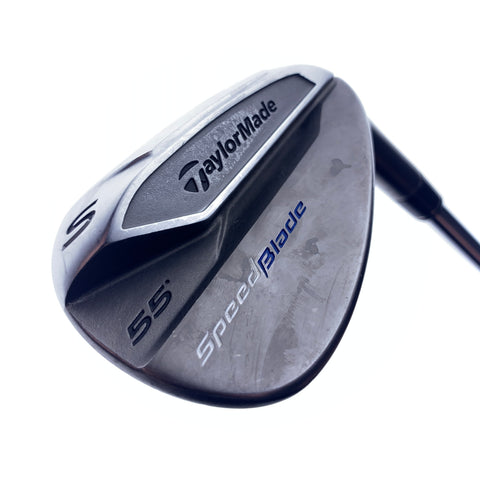 Used TaylorMade SpeedBlade Sand Wedge / 55.0 Degrees / Wedge Flex