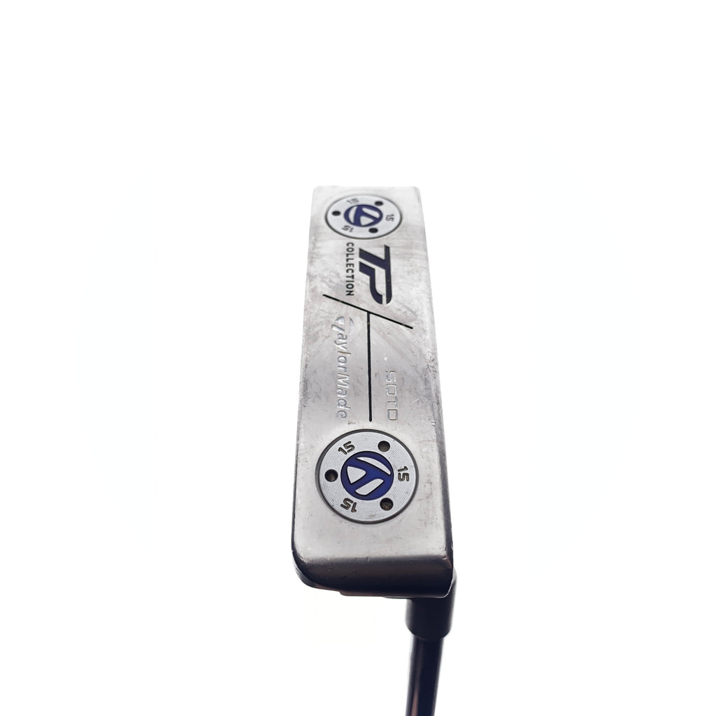 Used TaylorMade TP Hydro Blast Soto Putter / 33.5 Inches