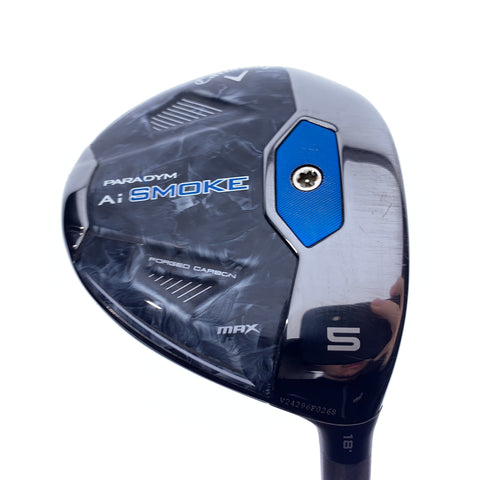 Used Callaway Paradym Ai Smoke MAX 5 Fairway Wood / 18.0 Degrees / Stiff Flex
