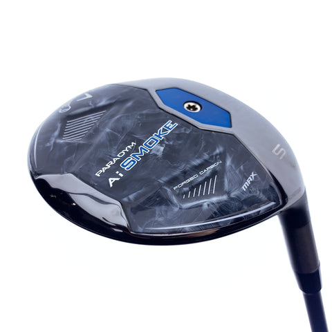 Used Callaway Paradym Ai Smoke MAX 5 Fairway Wood / 18.0 Degrees / Stiff Flex