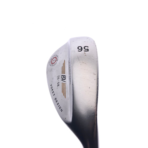 Used Titleist Vokey Spin Milled Red Sand Wedge / 56.0 Degrees / Wedge Flex - Replay Golf 