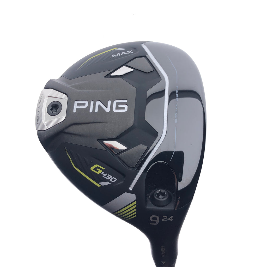 Used Ping G430 Max 9 Fairway Wood / 24 Degrees / Soft Regular Flex