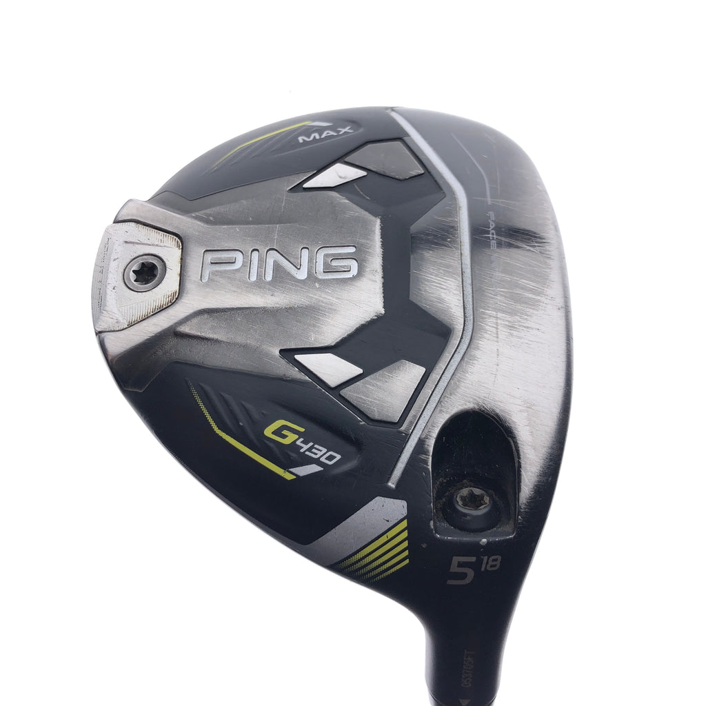 Used Ping G430 Max 5 Fairway Wood / 18.0 Degrees / Soft Regular Flex