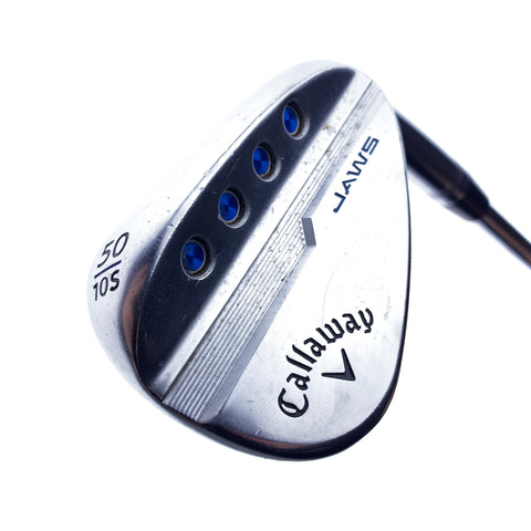 Used Callaway Jaws MD5 Platinum Chrome Gap Wedge / 50.0 Degrees / Stiff Flex
