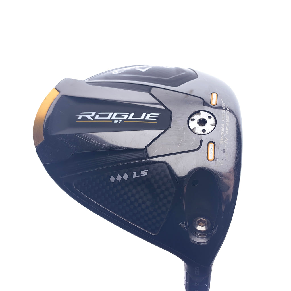 Used Callaway Rogue ST Triple Diamond LS Driver / 9.0 Degrees / Stiff Flex