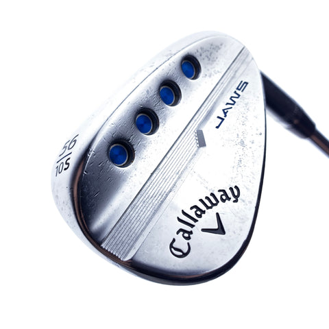 Used Callaway Jaws MD5 Platinum Chrome Sand Wedge / 56.0 Degrees / Stiff Flex