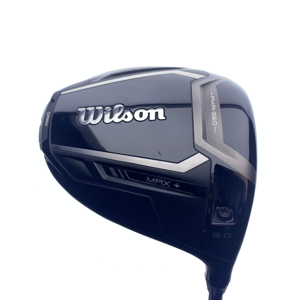 Used Wilson DYNAPOWER Max+ Driver / 9.0 Degrees / Soft Reg Flex