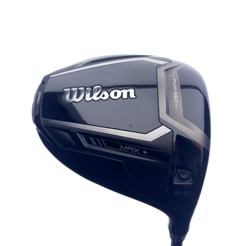 Used Wilson DYNAPOWER Max+ Driver / 9.0 Degrees / Soft Reg Flex