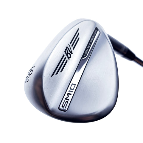 Used Titleist Vokey SM10 Tour Chrome Sand Wedge / 56.0 Degrees / Wedge Flex