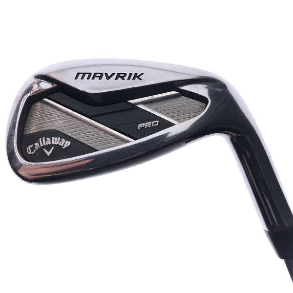 Used Callaway Mavrik Pro Pitching Wedge Iron / 43.0 Degrees / Stiff Flex
