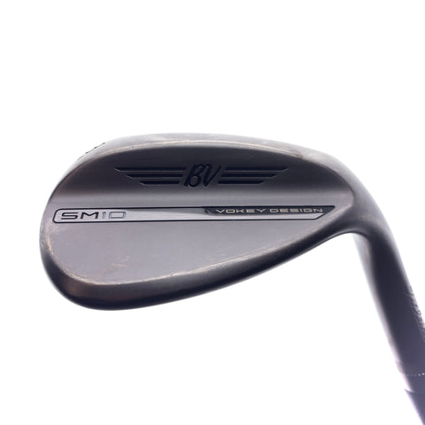 Used Titleist Vokey SM10 Nickel Lob Wedge / 58.0 Degrees / Wedge Flex