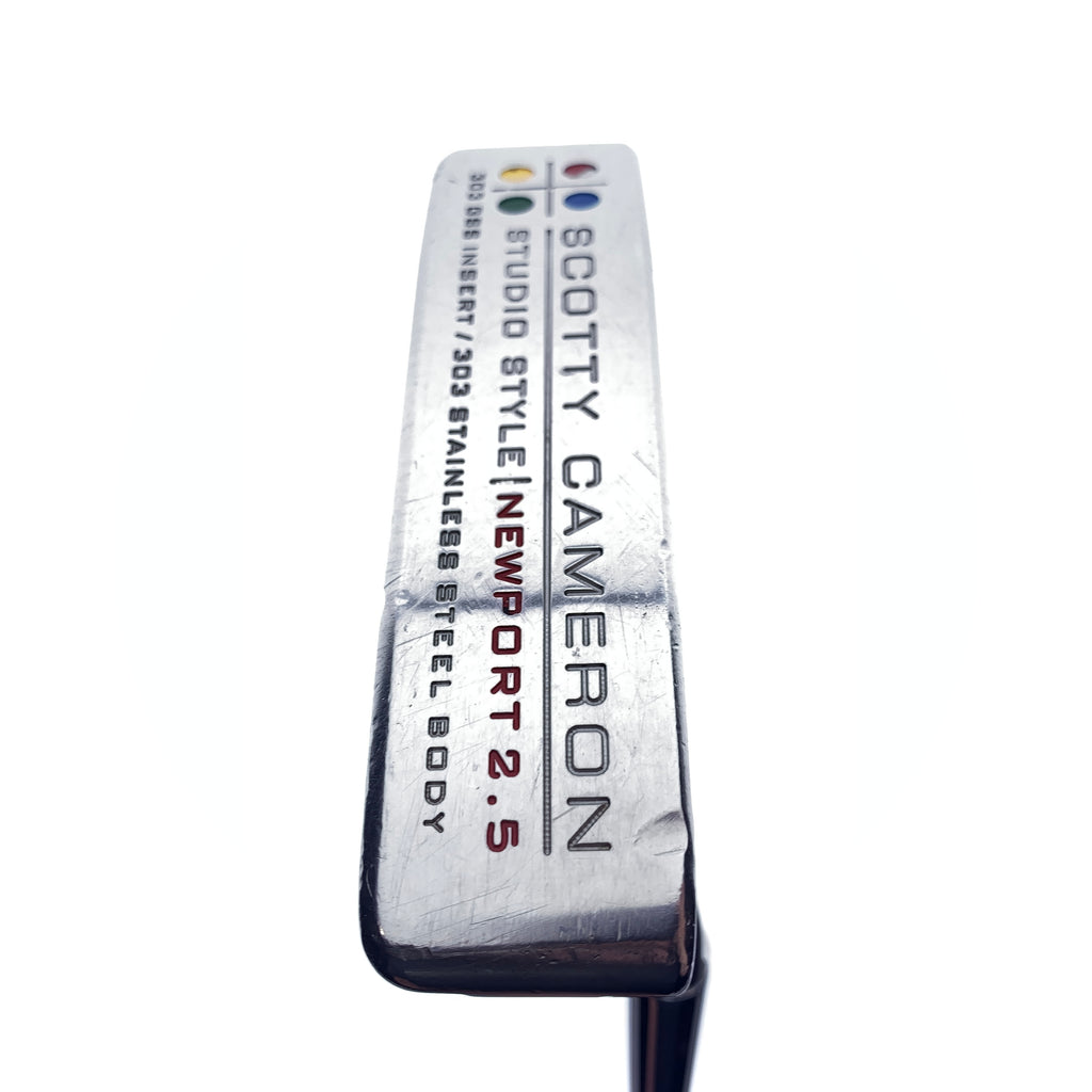 Used Scotty Cameron Studio Style Newport 2.5 Putter / 34.0 Inches