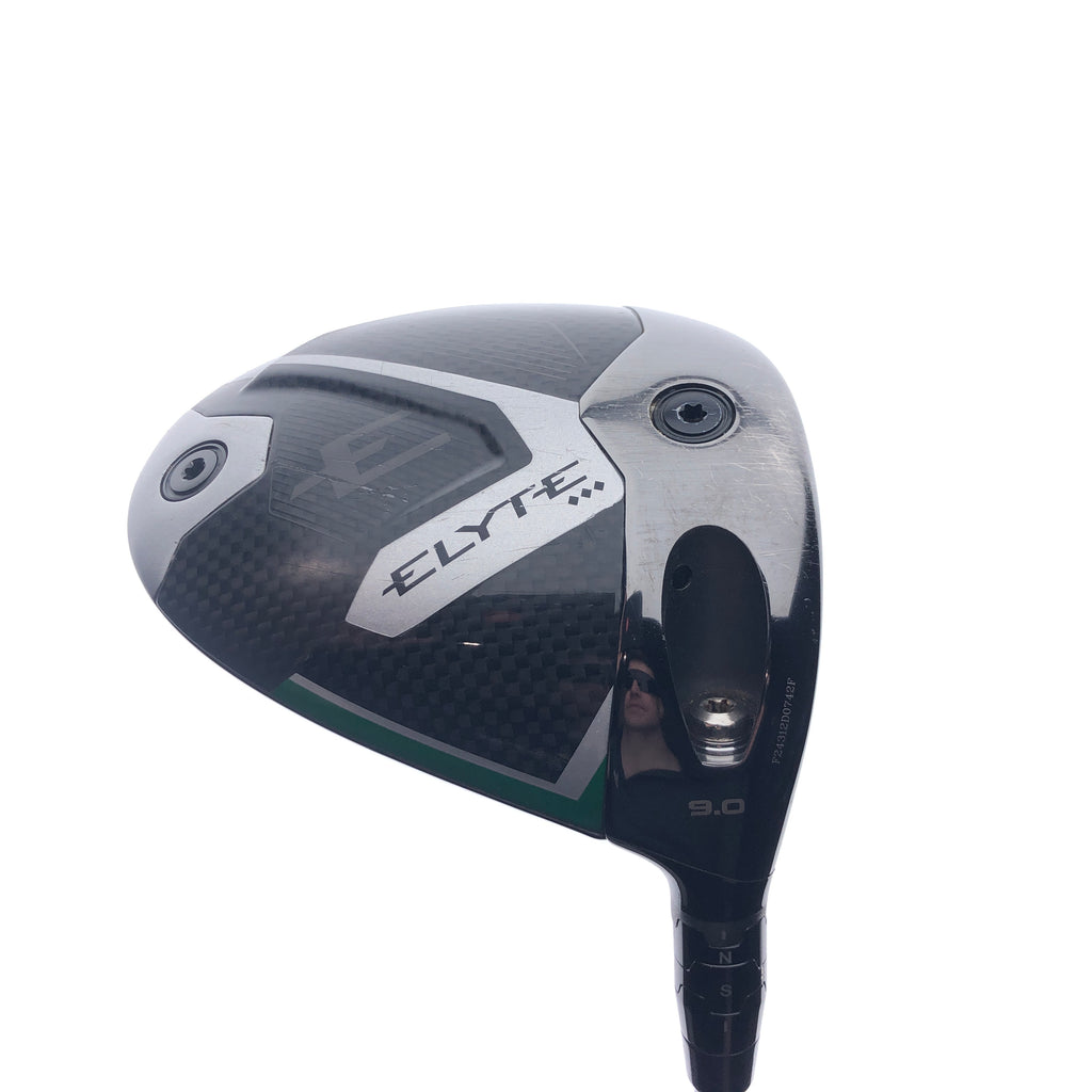 Used Callaway Elyte Triple Diamond Driver / 9.0 Degrees / Stiff Flex - Replay Golf 