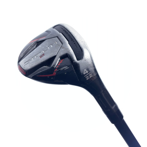 Used TaylorMade Stealth 2 4 Hybrid / 22.0 Degrees / Regular Flex
