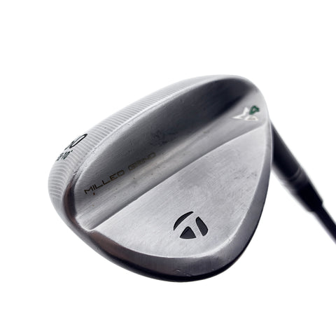 Used TaylorMade Milled Grind 4 Lob Wedge / 60.0 Degrees / Wedge Flex