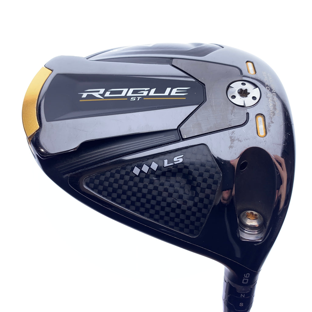 Used Callaway Rogue ST Triple Diamond LS Driver / 9.0 Degrees / Stiff Flex