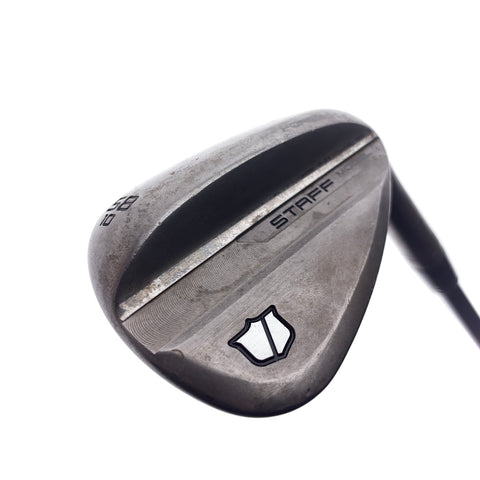 Used Wilson Staff Model ZM Forged Lob Wedge / 58.0 Degrees / Stiff Flex