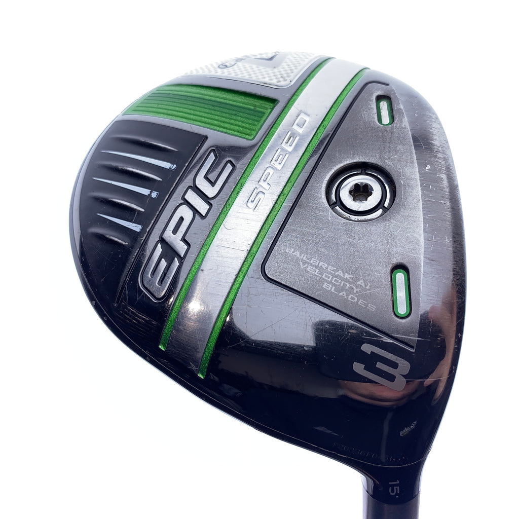Used Callaway Epic Speed 3 Fairway Wood / 15.0 Degrees / Stiff Flex