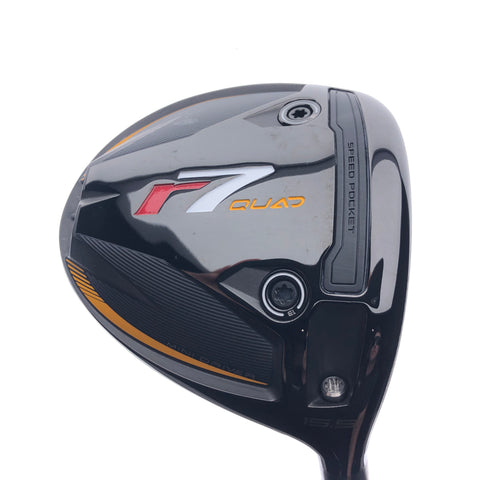 Used TaylorMade R7 Quad Mini Driver / 15.5 Degrees / Stiff Flex