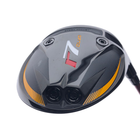 Used TaylorMade R7 Quad Mini Driver / 15.5 Degrees / Stiff Flex
