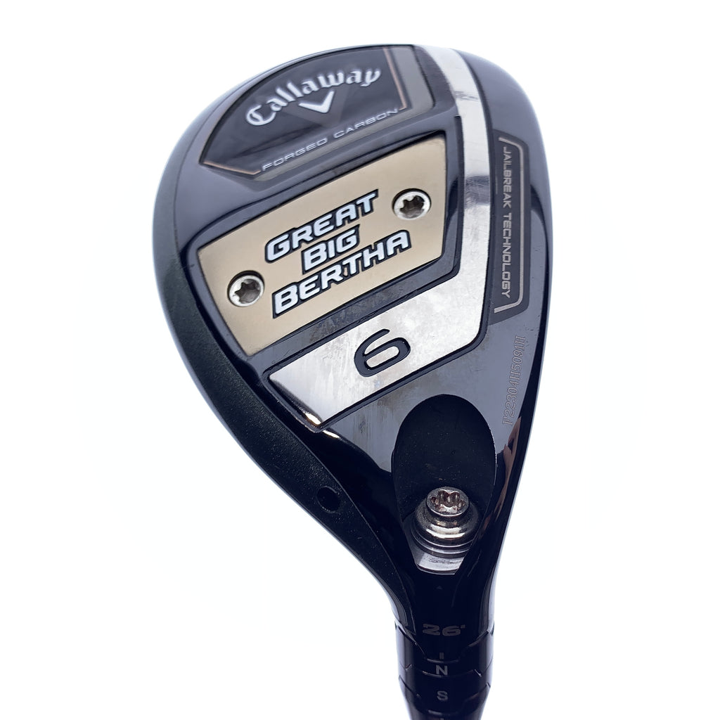 Used Callaway Great Big Bertha 2023 6 Hybrid / 26.0 Degrees / Senior Flex