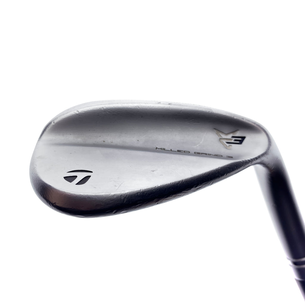 Used TaylorMade Milled Grind 3 Lob Wedge / 60.0 Degrees / Stiff Flex