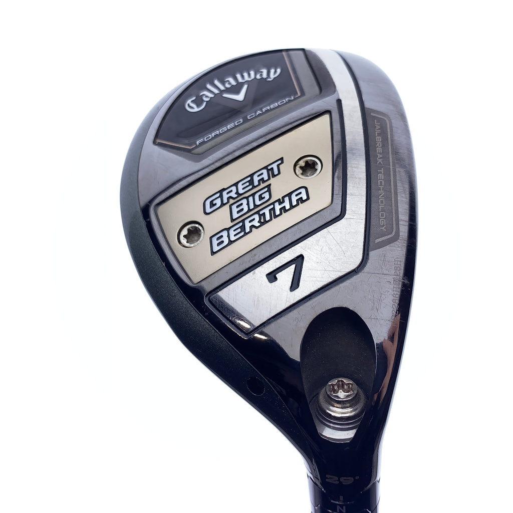 Used Callaway Great Big Bertha 2023 7 Hybrid / 29.0 Degrees / Senior Flex
