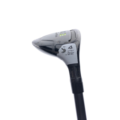 Used TaylorMade M2 2017 4 Hybrid / 22.0 Degrees / Stiff Flex