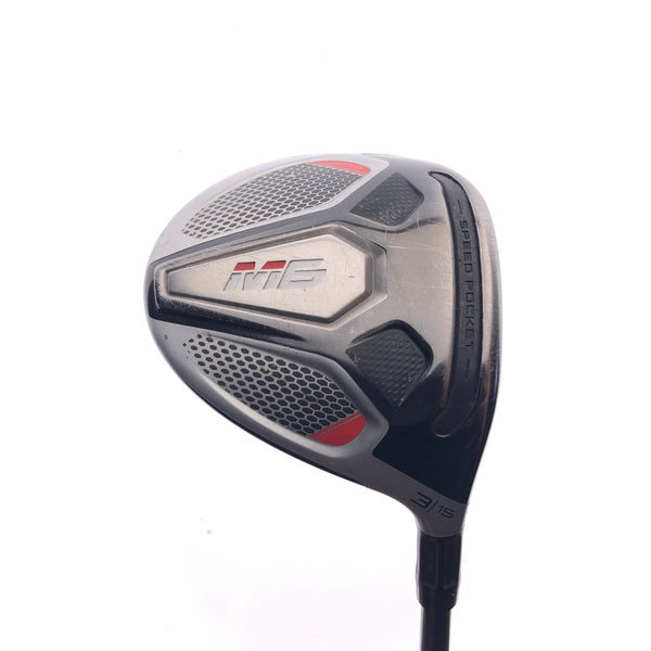 Used TaylorMade M6 3 Fairway Wood / 15 Degrees / Regular Flex