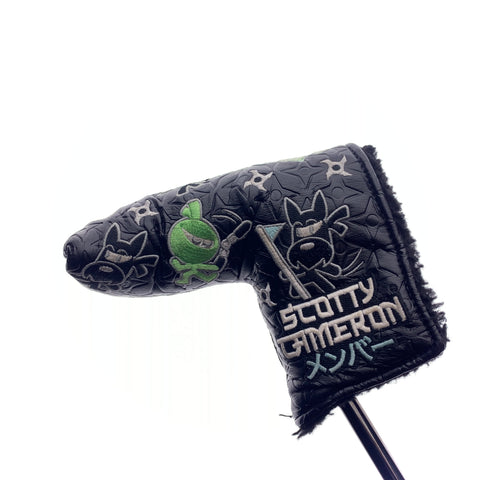 Used Scotty Cameron Limited Edition Triple Black Design B3 Santa Fe Putter / 34