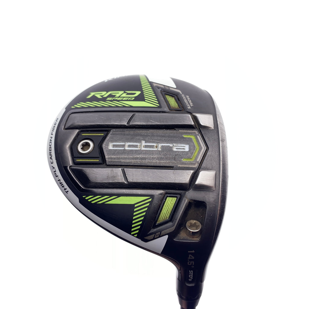 Used Cobra King Radspeed 3 Fairway Wood / 14.5 Degrees / Stiff Flex