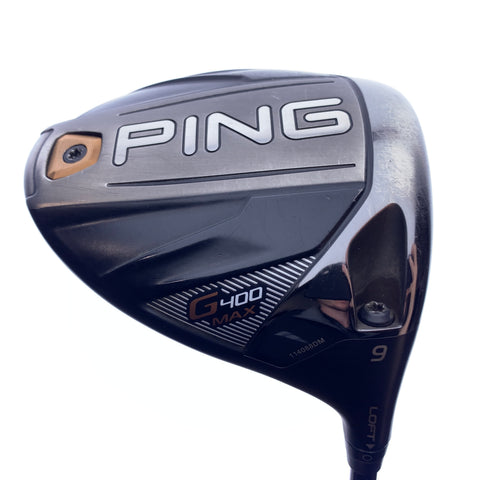 Used Ping G400 Max Driver / 9.0 Degrees / Stiff Flex
