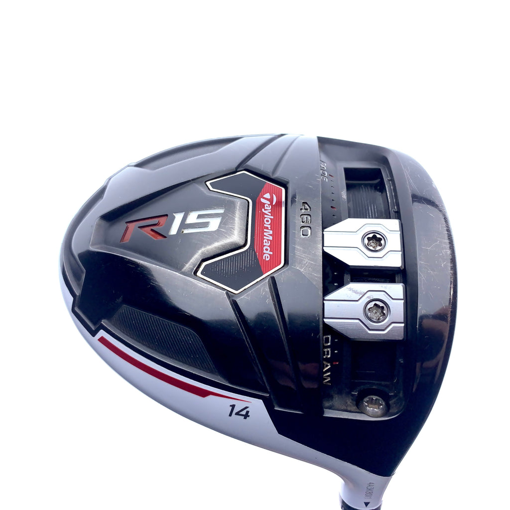 Used TaylorMade R15 Driver / 14.0 Degrees / Stiff Flex