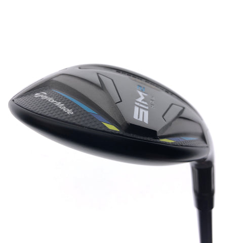 Used TaylorMade Sim2 Max Rescue 4 Hybrid / 22 Degrees / Stiff Flex