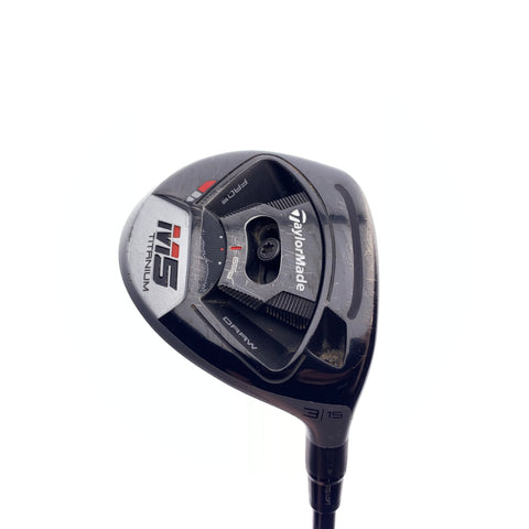 Used TaylorMade M5 3 Fairway Wood / 15.0 Degrees / Stiff Flex