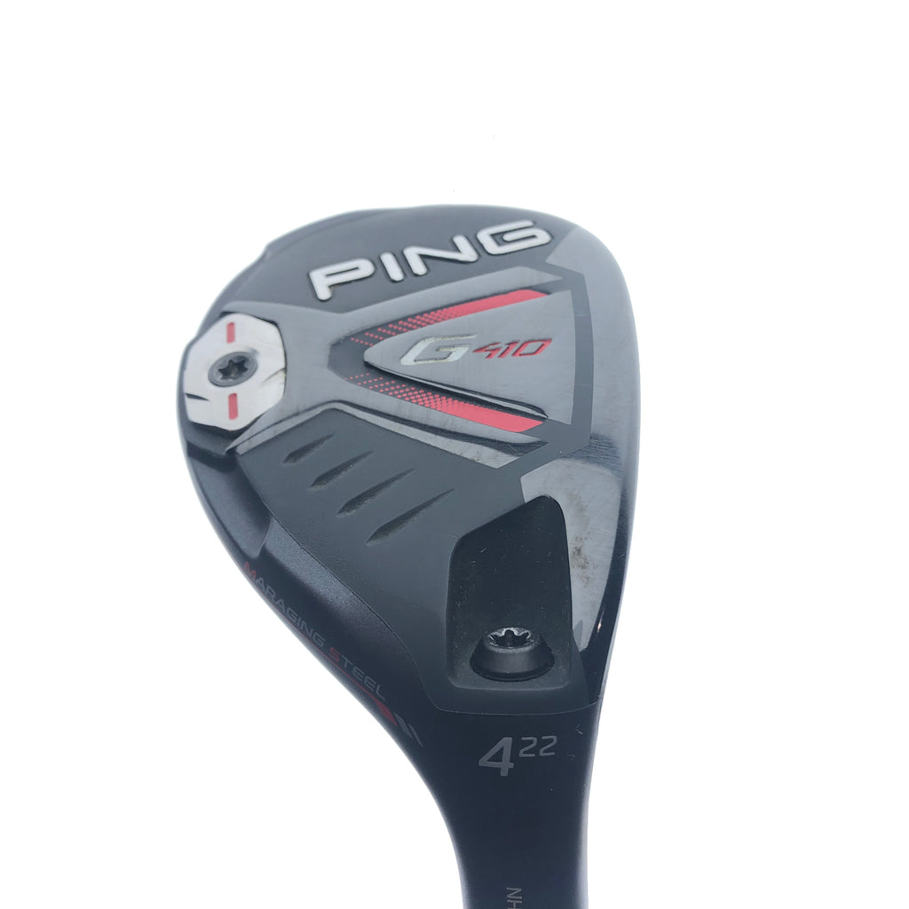 Used Ping G410 4 Hybrid / 22.0 Degrees / Stiff Flex
